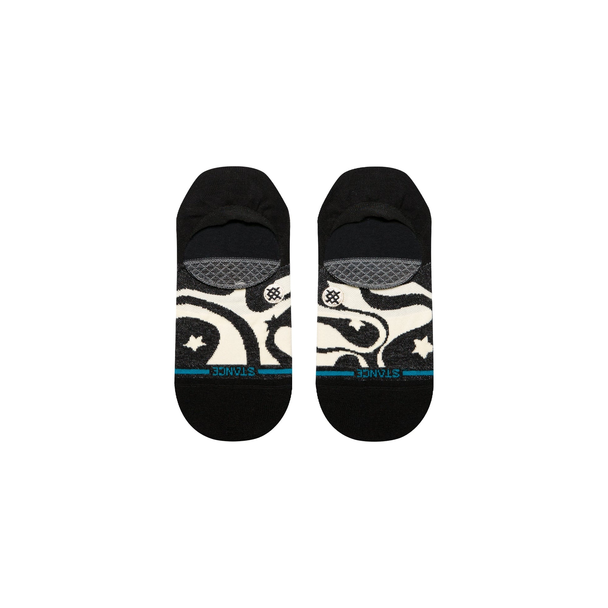 Stance Star Swirl No Show Sock Black