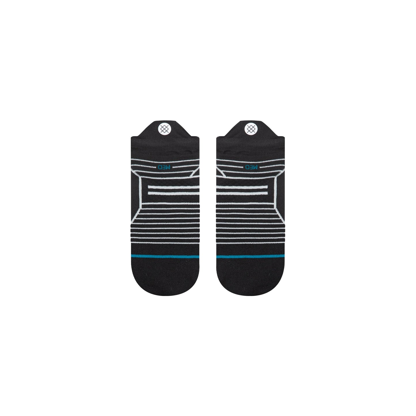 VARIEGATED ULTRA LIGHT TAB SOCK