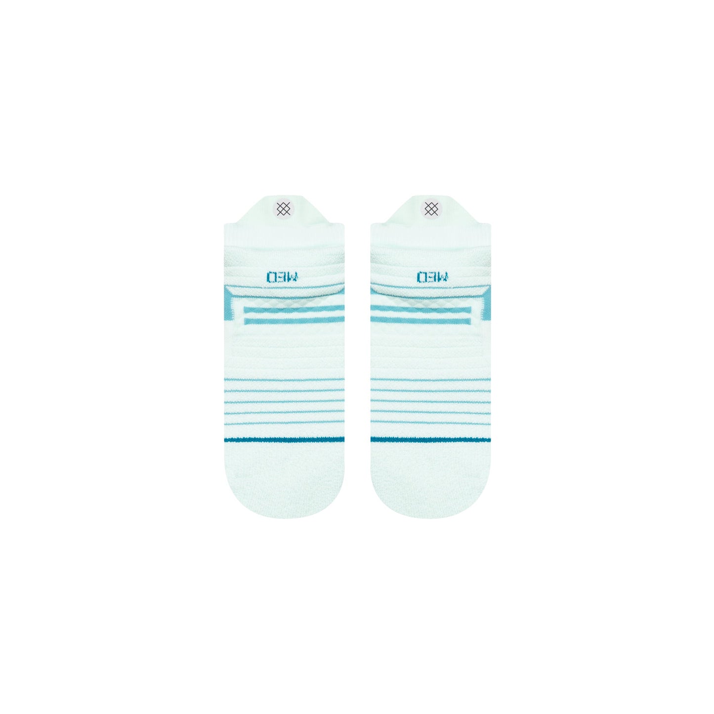 Stance Stacked Up Mid Tab Sock Ice Blue