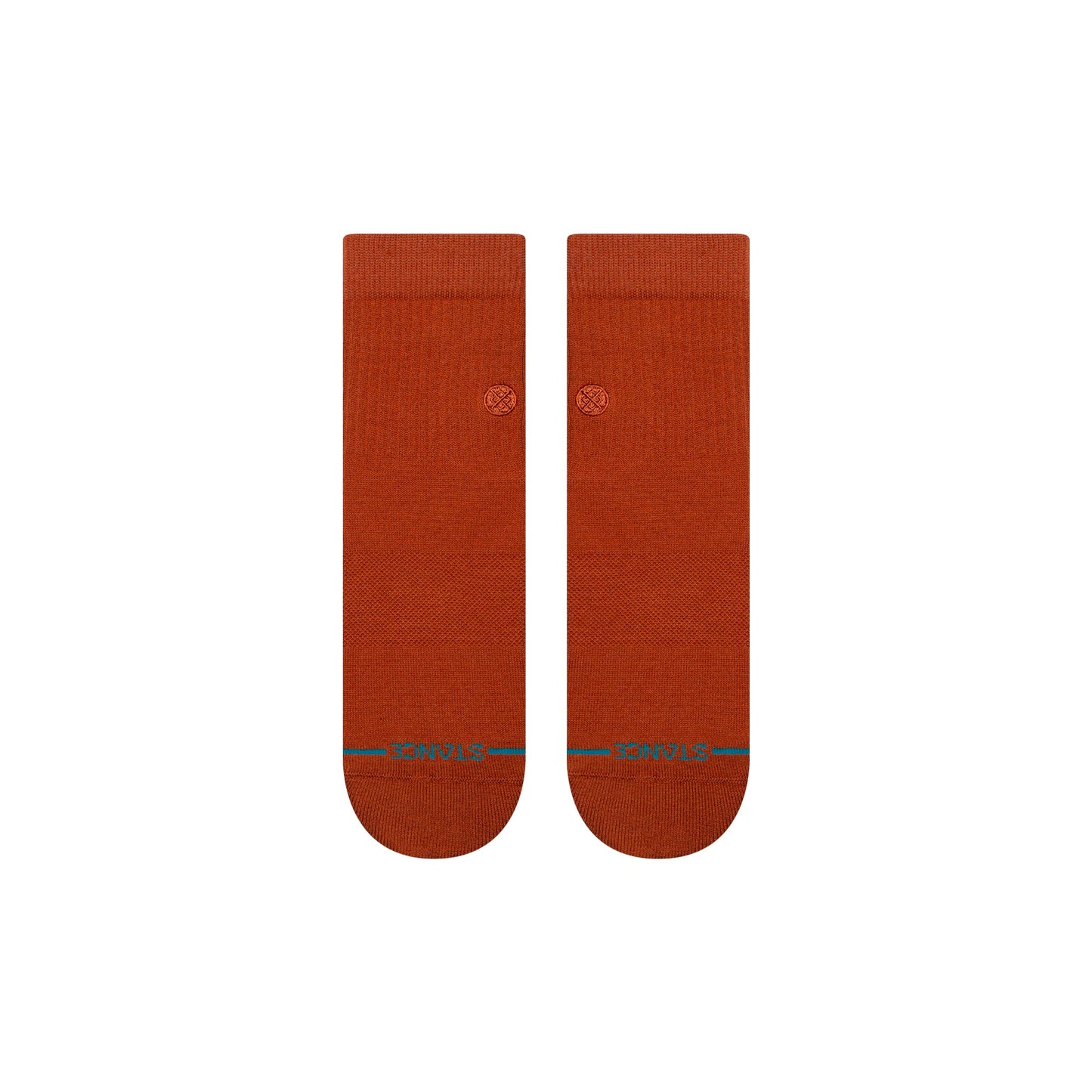 Stance Icon Quarter Sock Burnt Orange