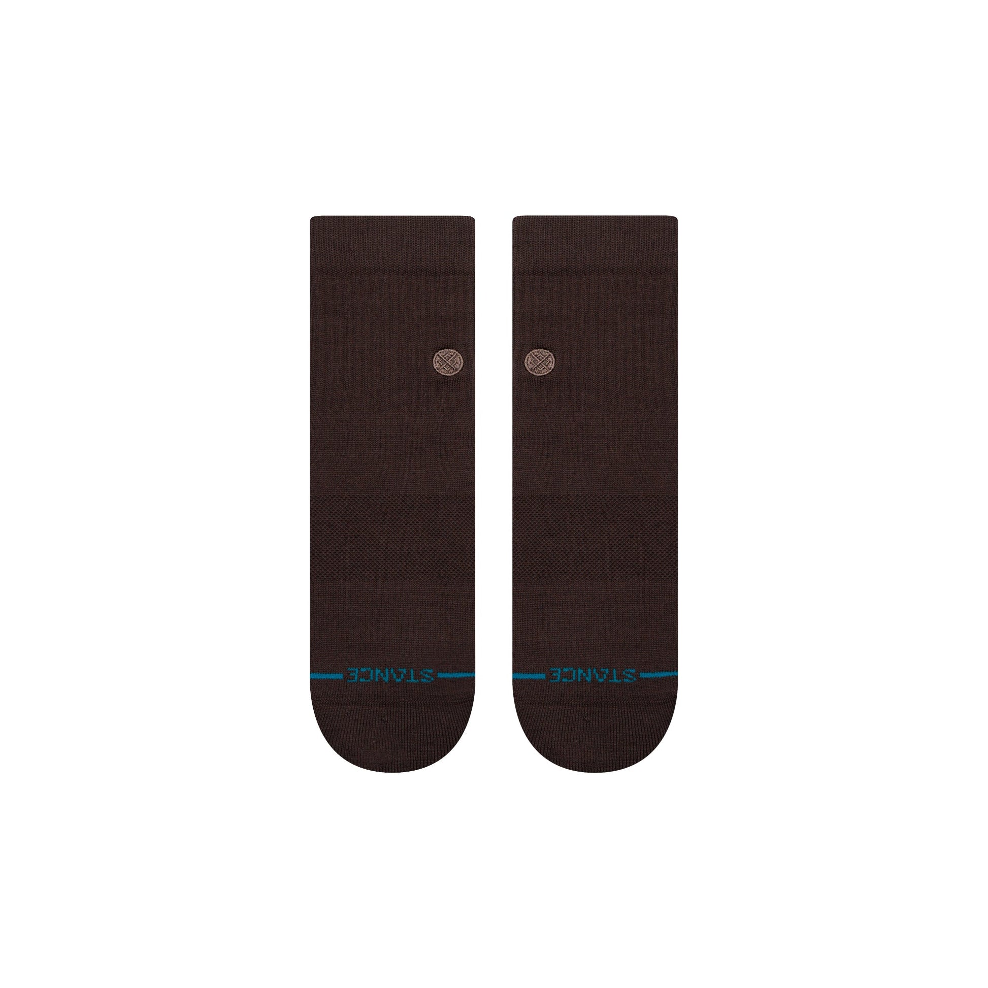 Stance Icon Quarter Sock Dark Brown