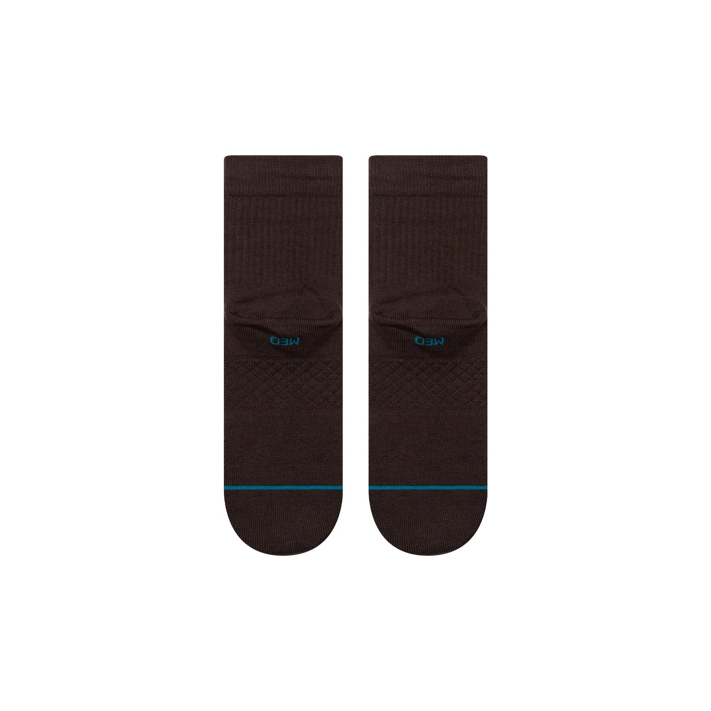 Stance Icon Quarter Sock Dark Brown