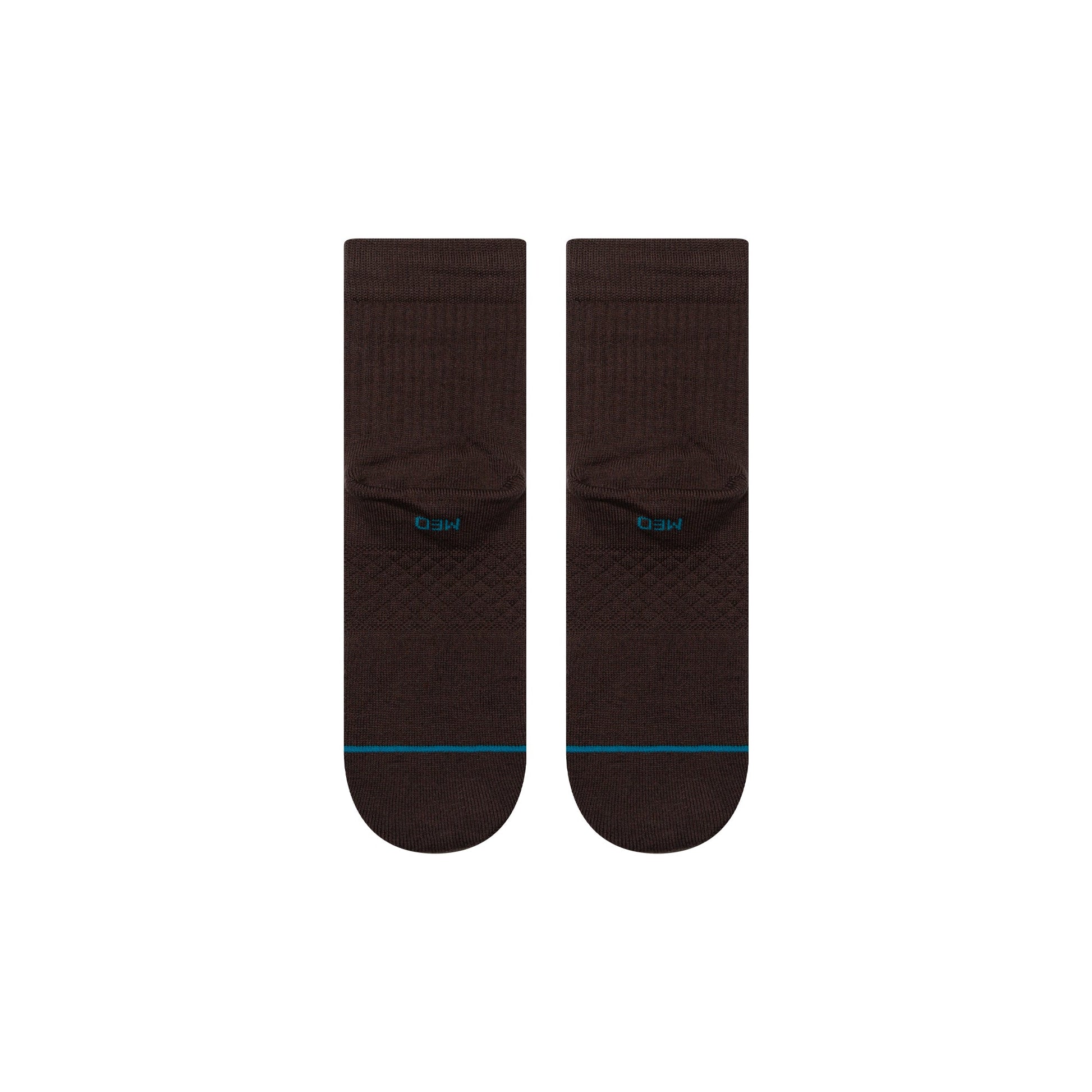 Stance Icon Quarter Sock Dark Brown