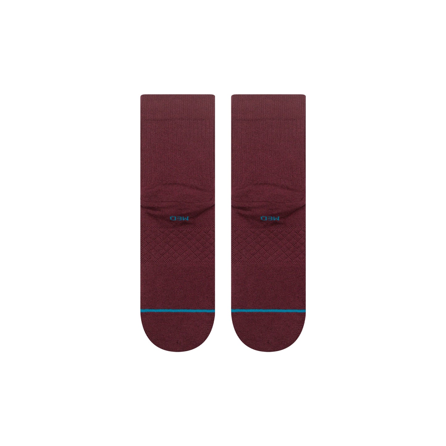 Icon Quarter Sock Wine