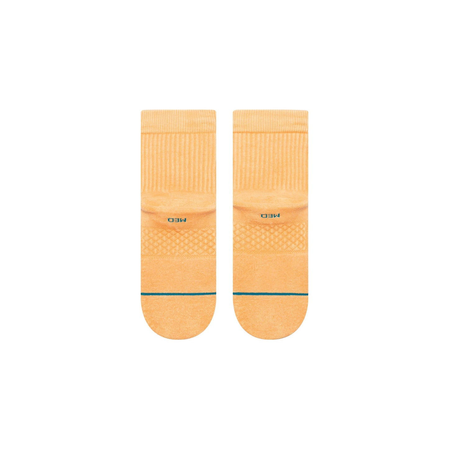 Stance Icon Washed Quarter Sock Peach