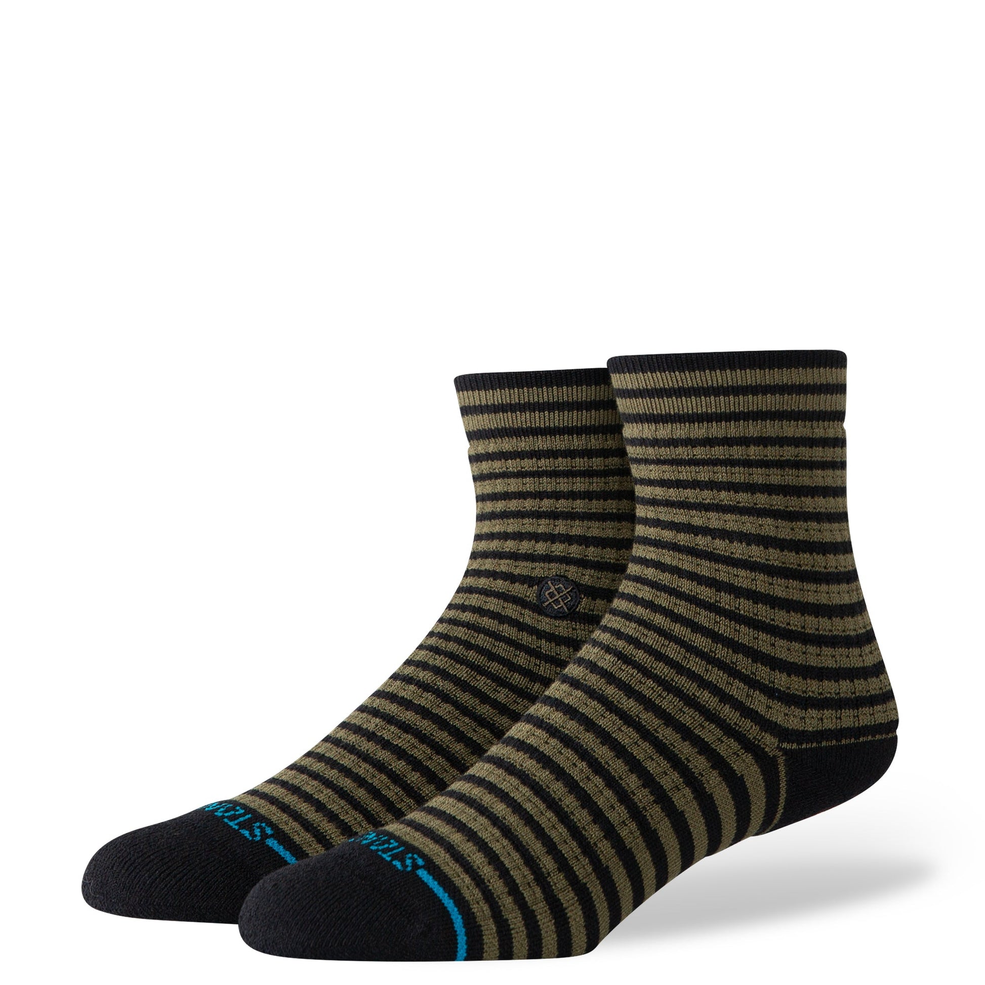 Stance Gregor Quarter Sock Army Green