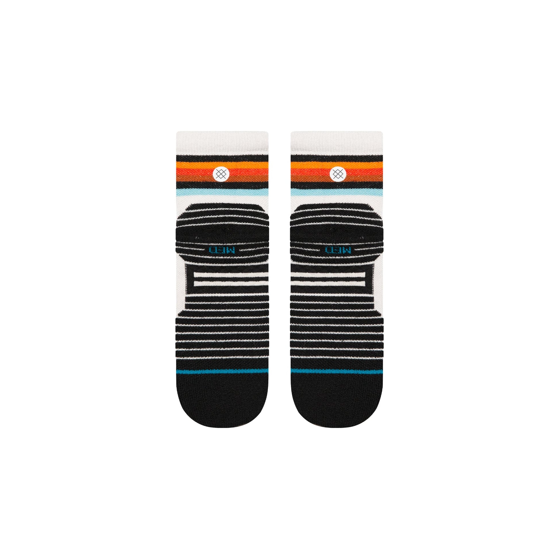 Stance Vindicated Mid Wool Quarter Sock Light Heather
