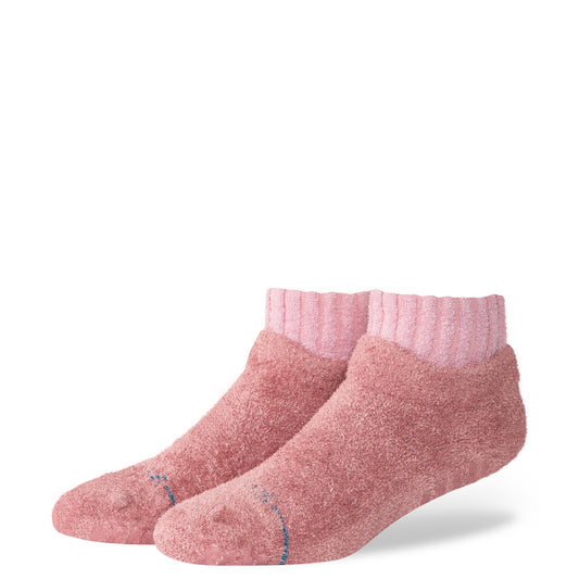 Stance Cosy Slipper Quarter Sock Dusty Rose