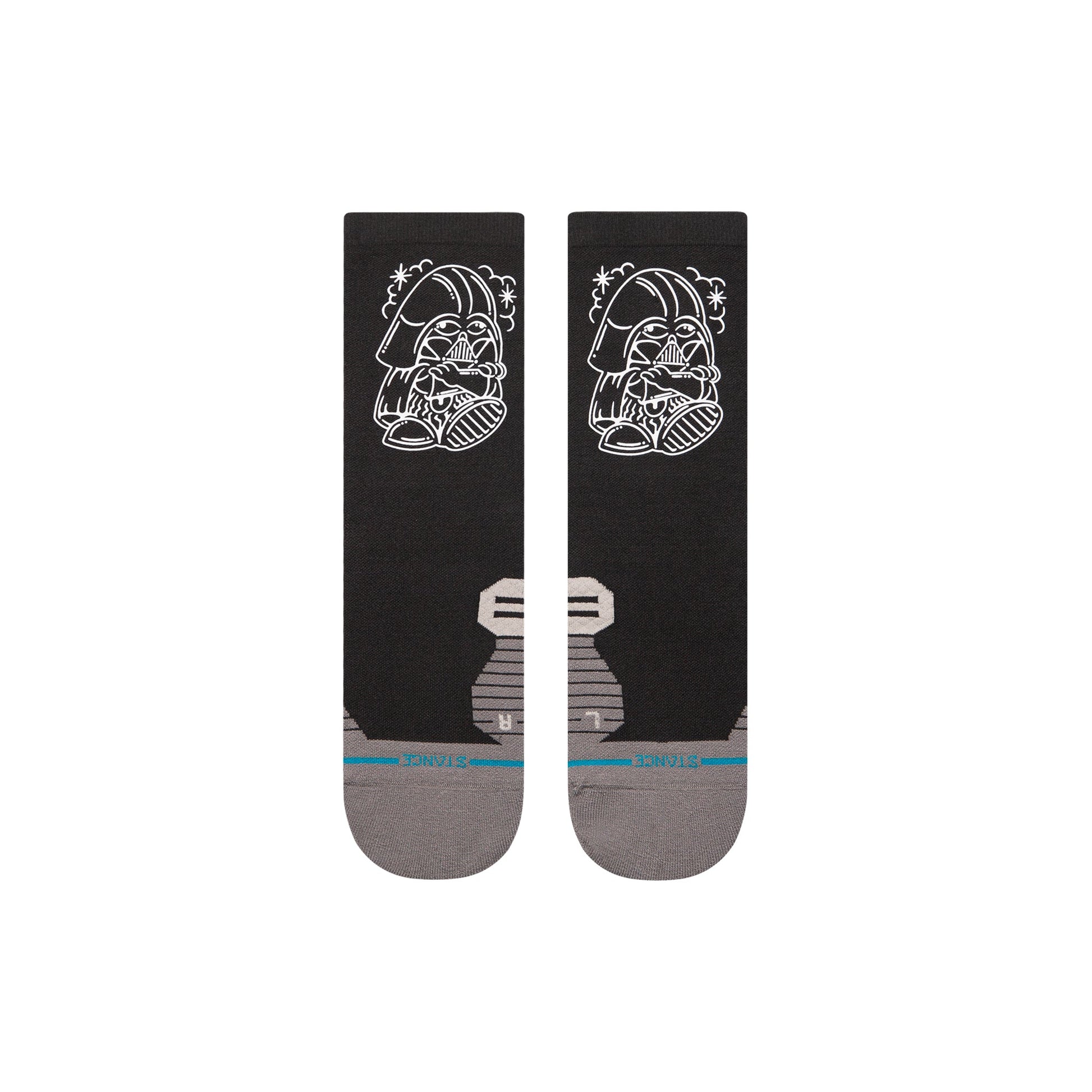 Stance Dj Darth Light Crew Sock Black