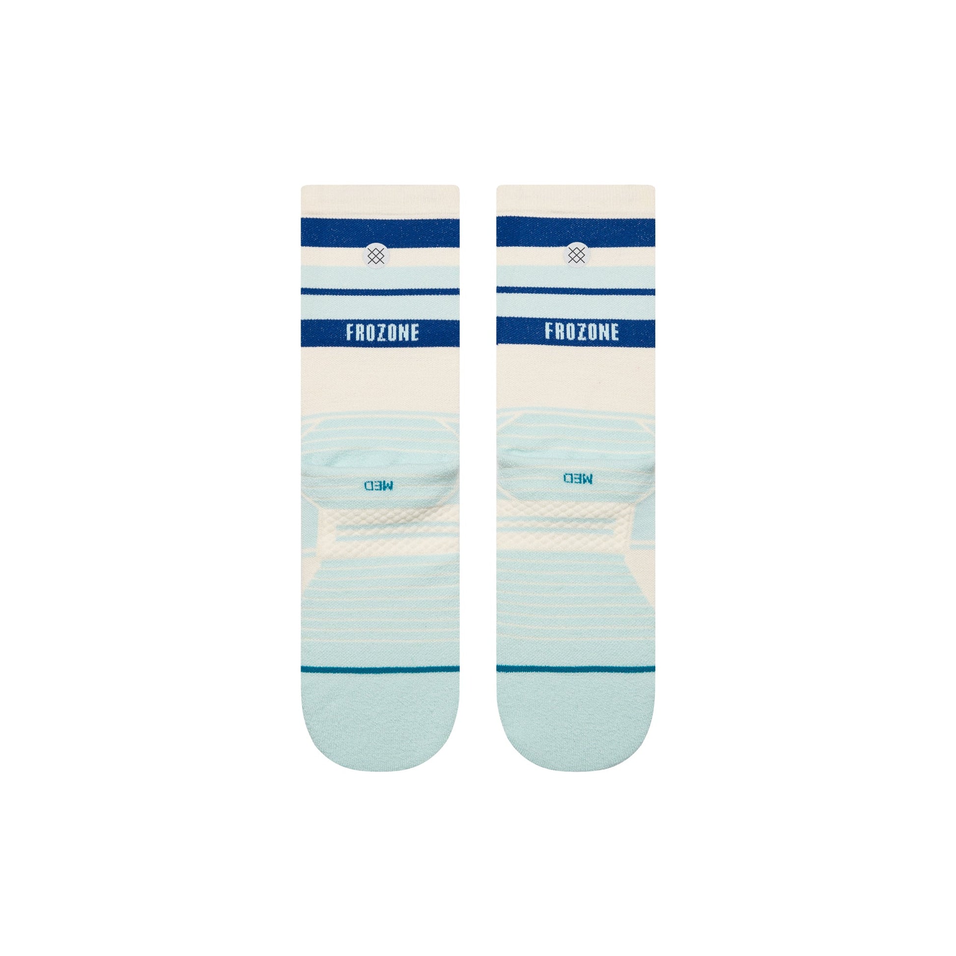 Stance Frozone Light Crew Sock Light Blue