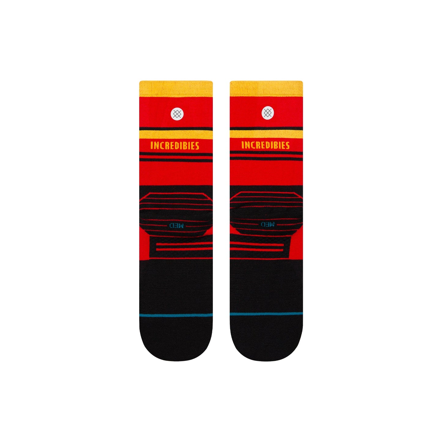 Stance Incredible Light Crew Sock Red