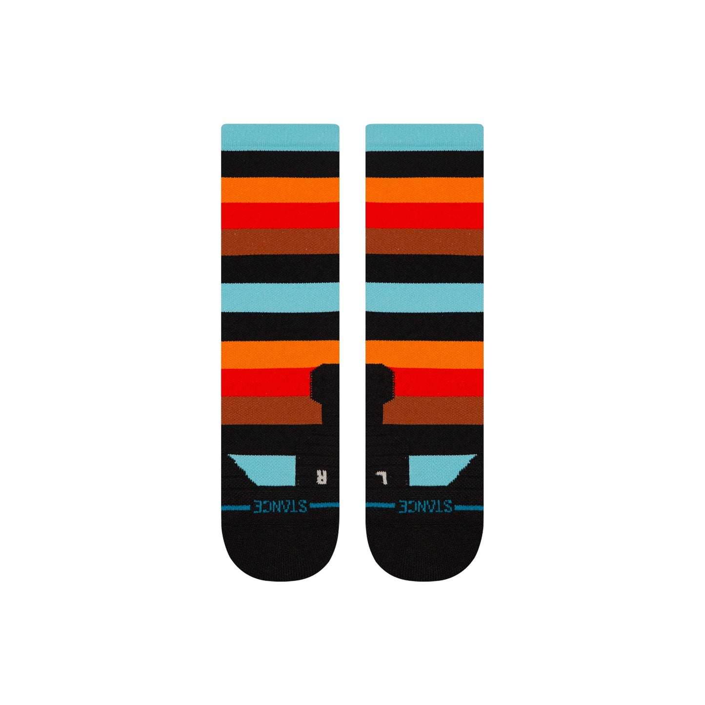 Stance Electric Ave Mid Crew Sock Multi