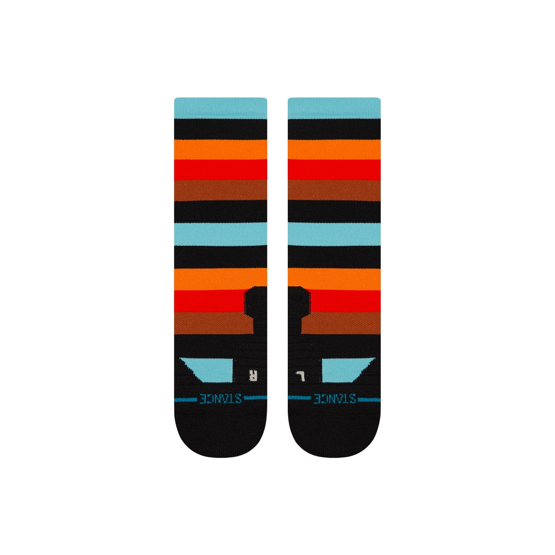 Stance Electric Ave Mid Crew Sock Multi