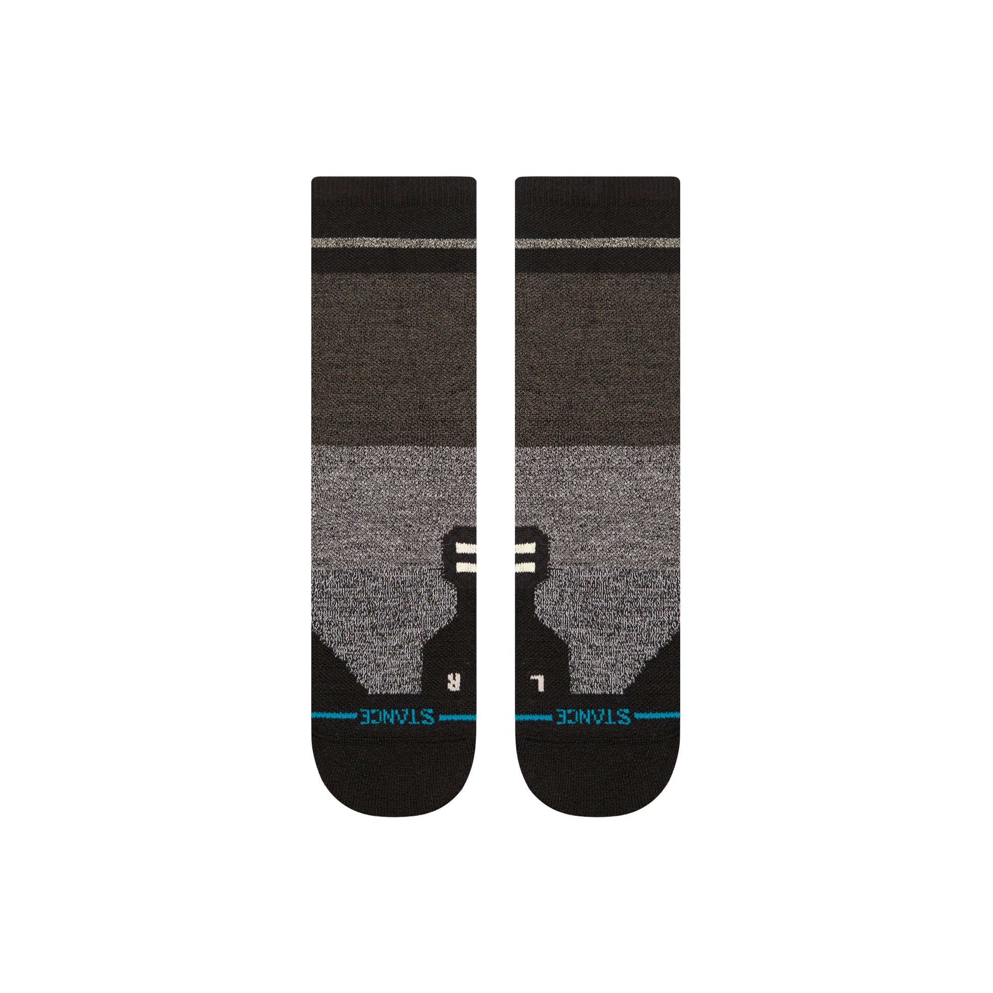 Stance Trenton Mid Wool Crew Sock Black