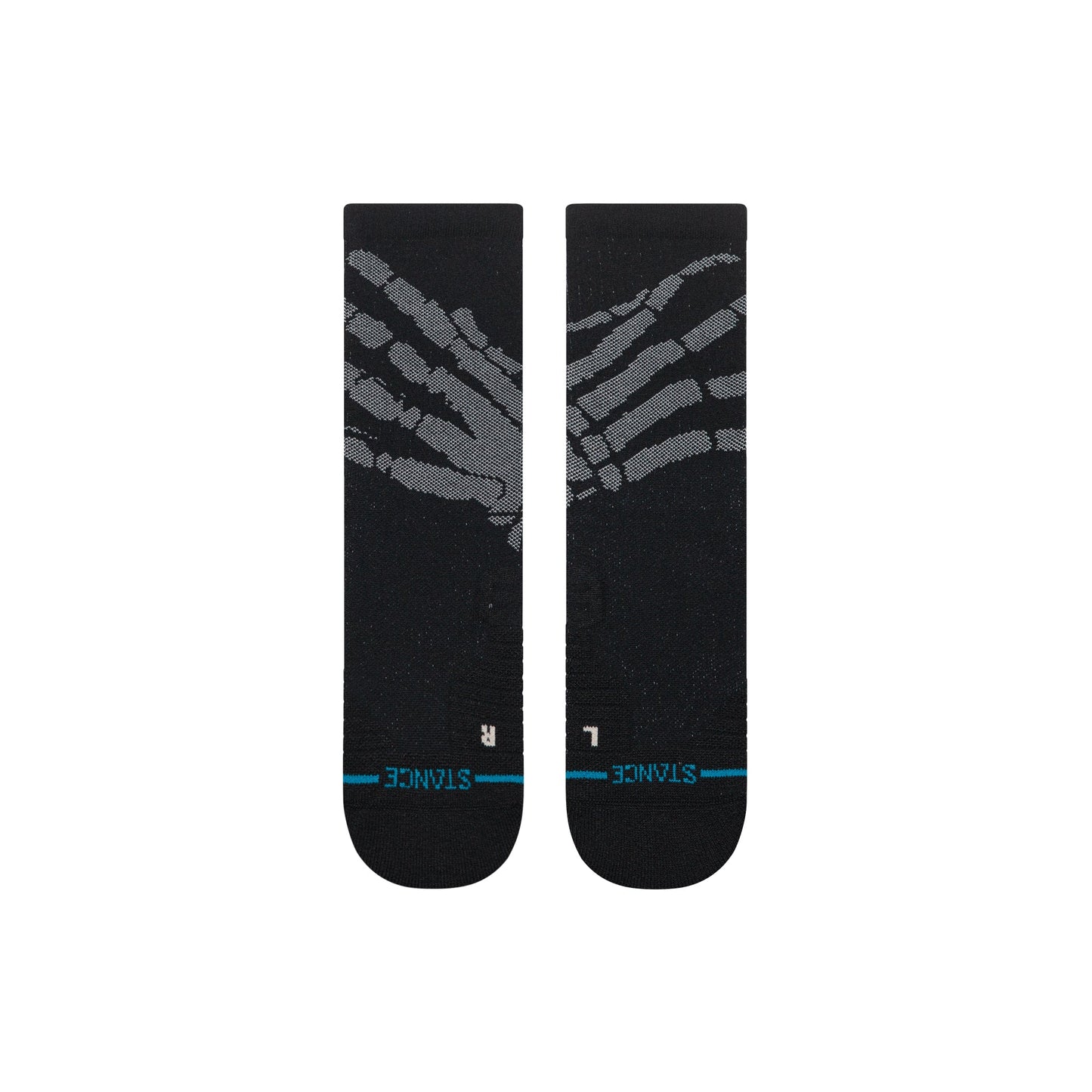 Stance Hands X Crew Sock Black