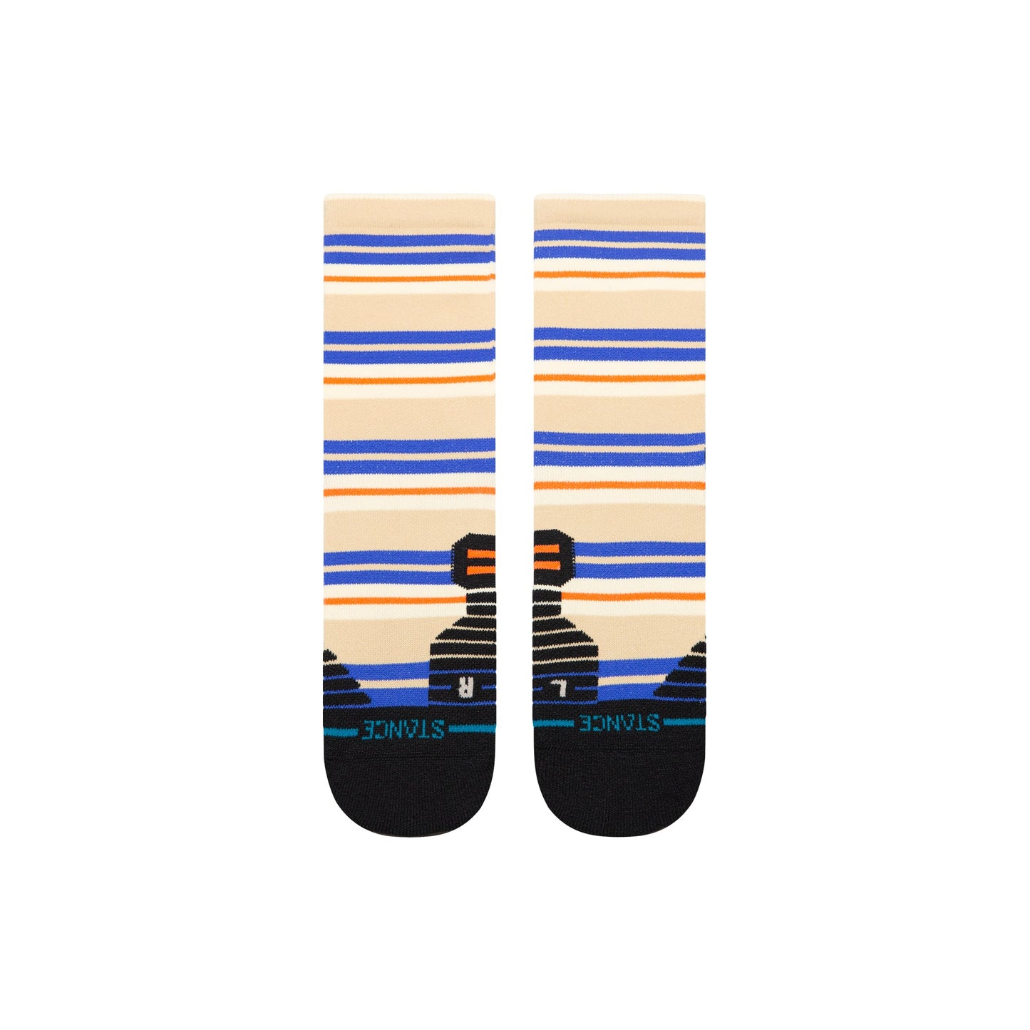 Stance Lennon Mid Crew Sock Oatmeal
