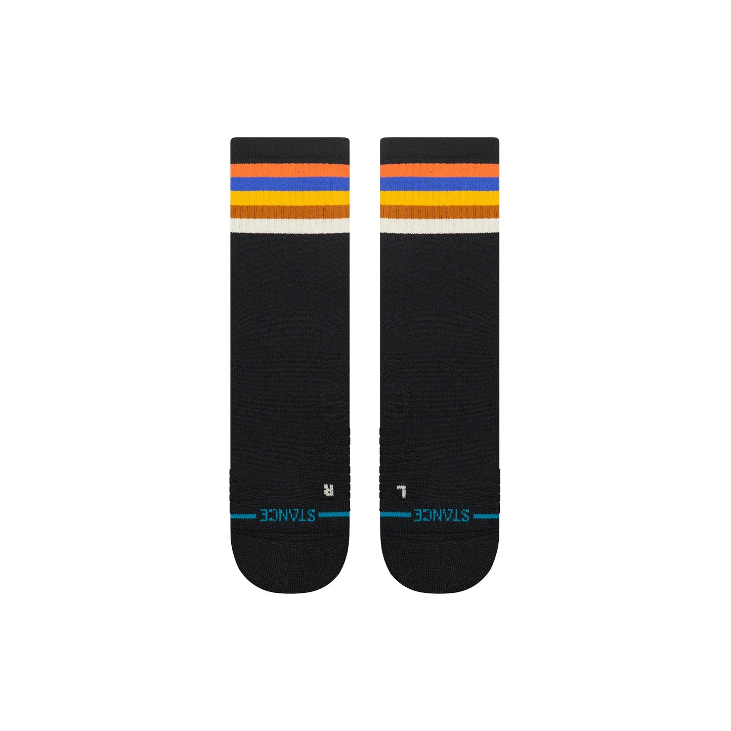 Stance Maliboo Ribbed Mid Crew Sock Coral