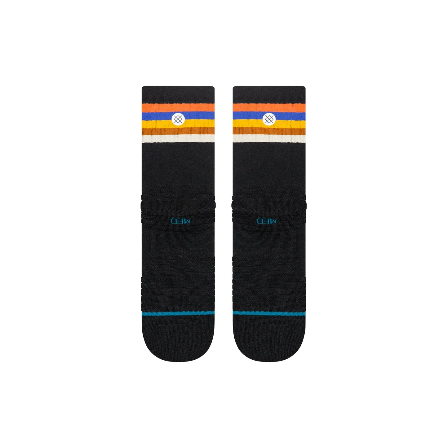 MALIBOO RIBBED MID CREW SOCK