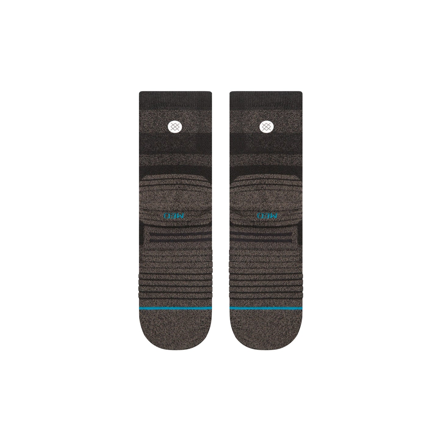Stance Demize Hike Crew Sock Washed Black