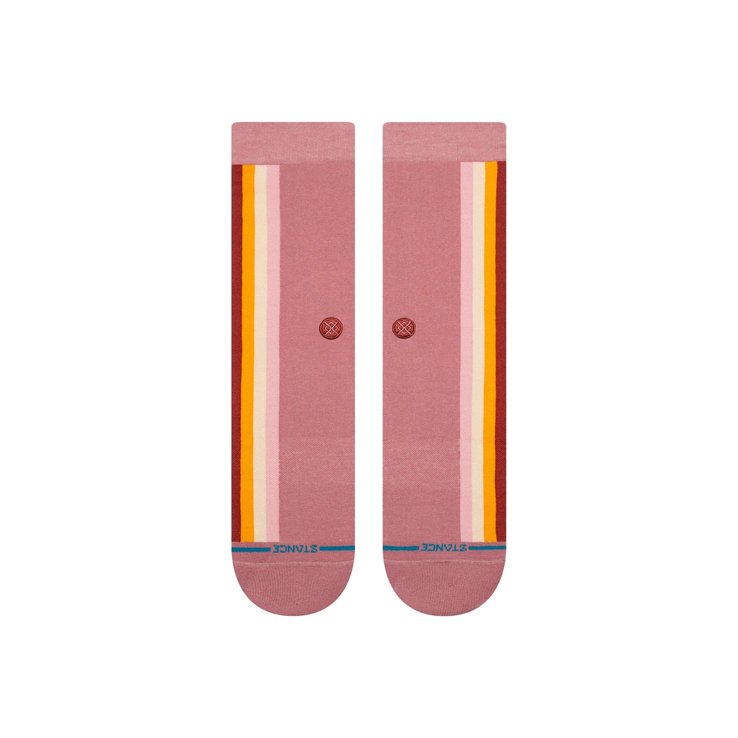 Stance Camino Crew Sock Dusty Rose