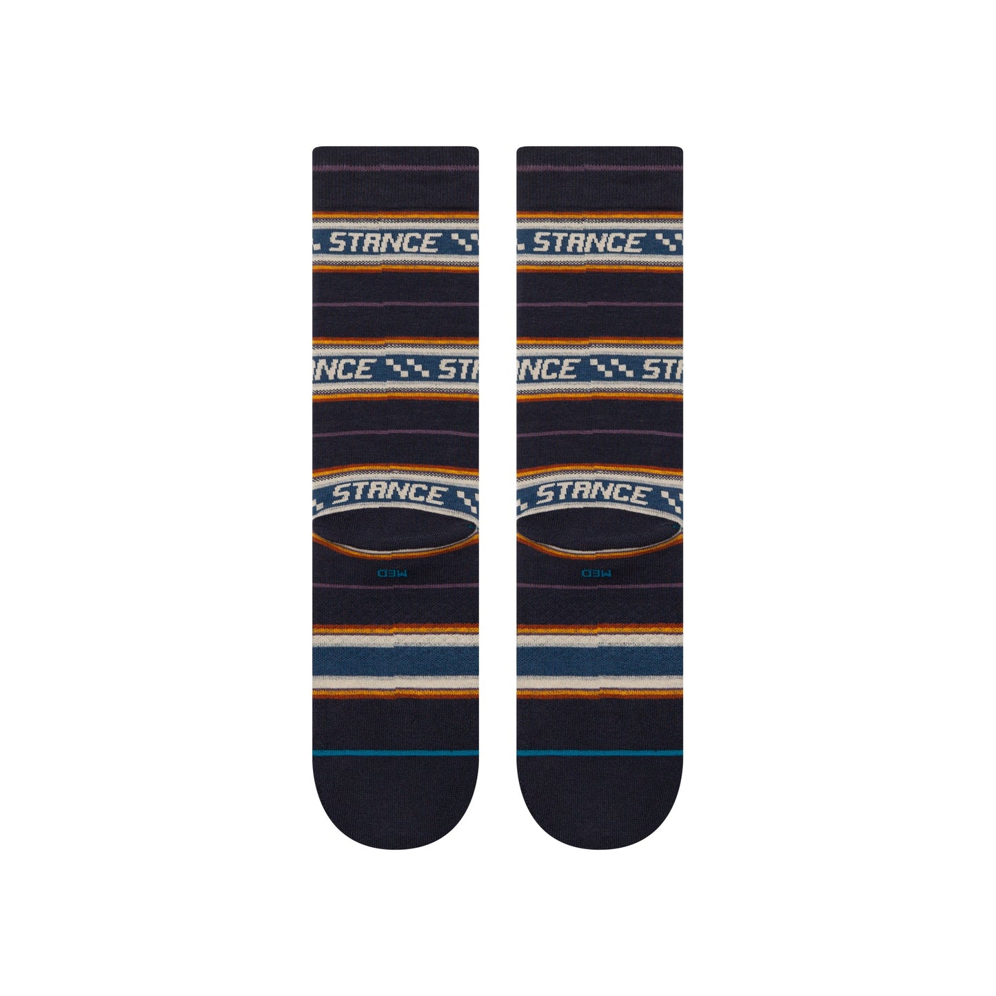 Stance Flowrider Crew Sock Navy