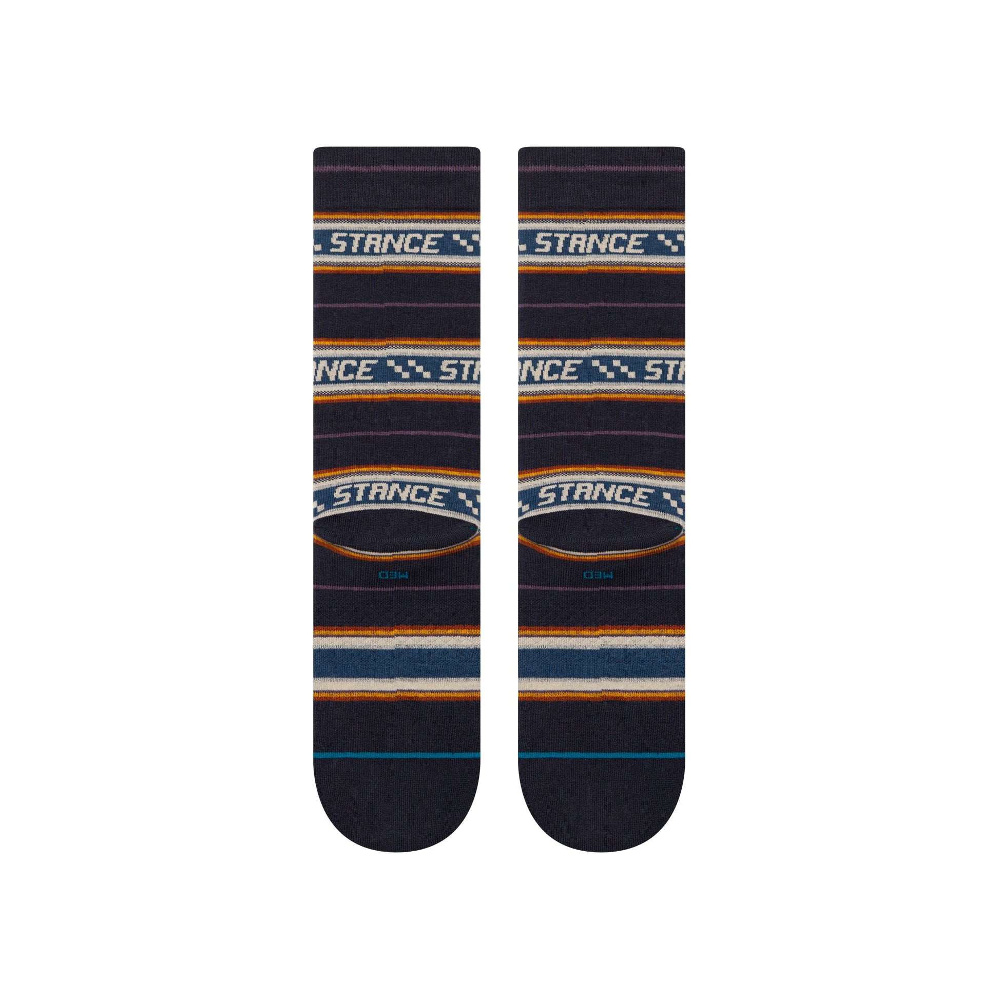 Stance Flowrider Crew Sock Navy