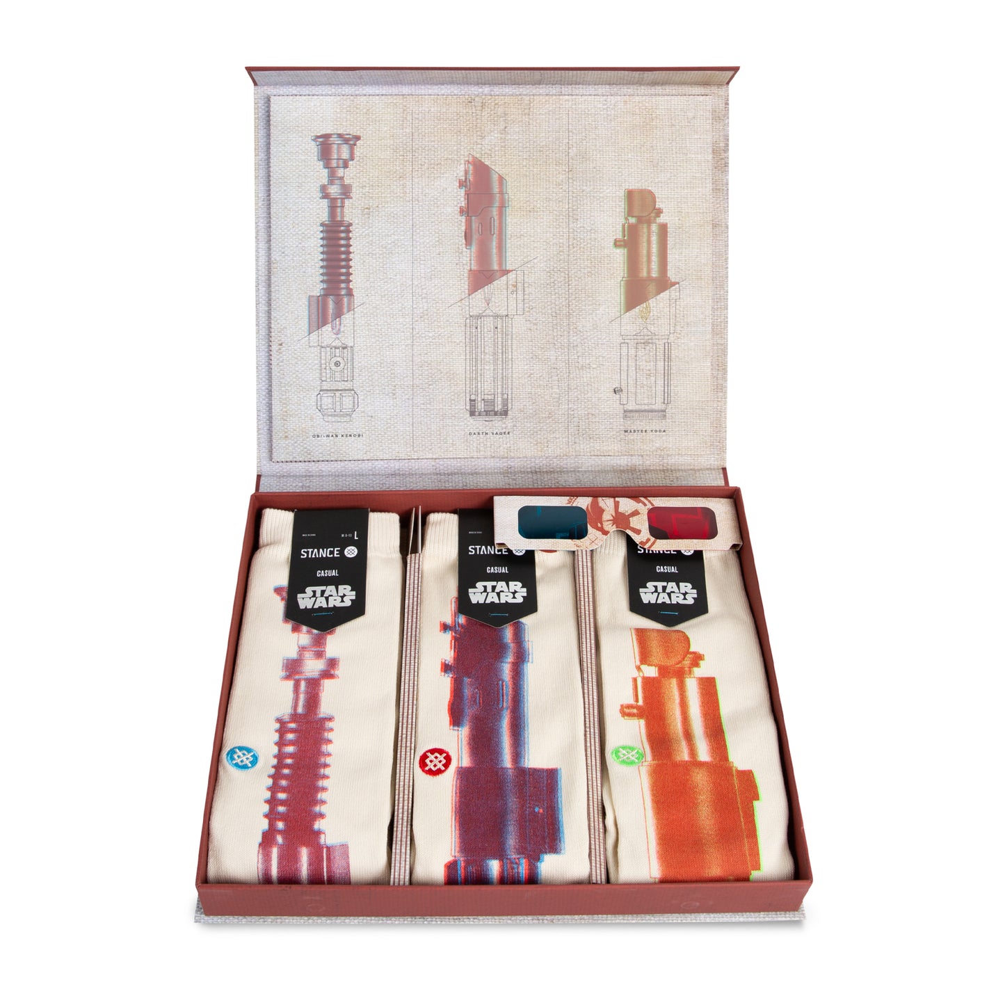 Stance Saber Crew Sock Box Set Multi