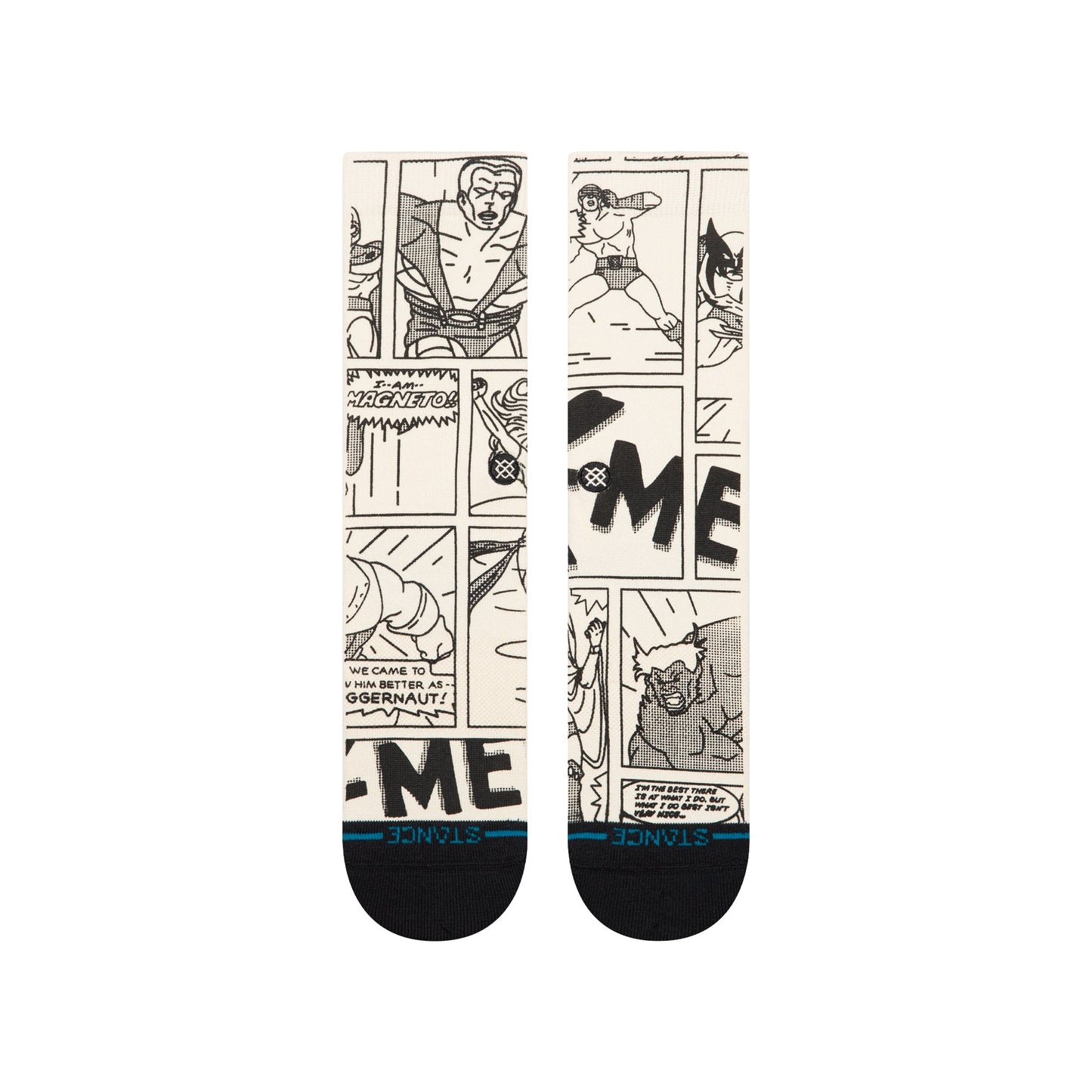 Good Vs Bad Crew Sock Black/White