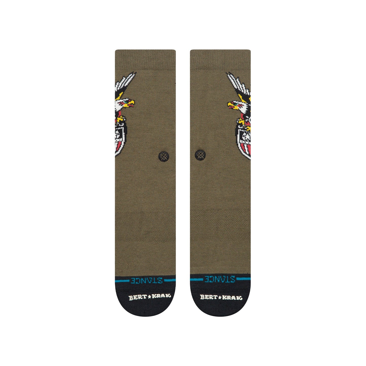 The Eagle Crew Sock Military Green
