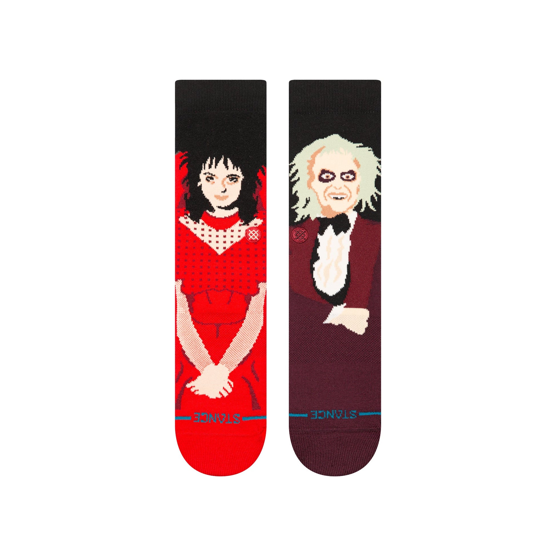 Stance Dearly Beloved Crew Sock Maroon