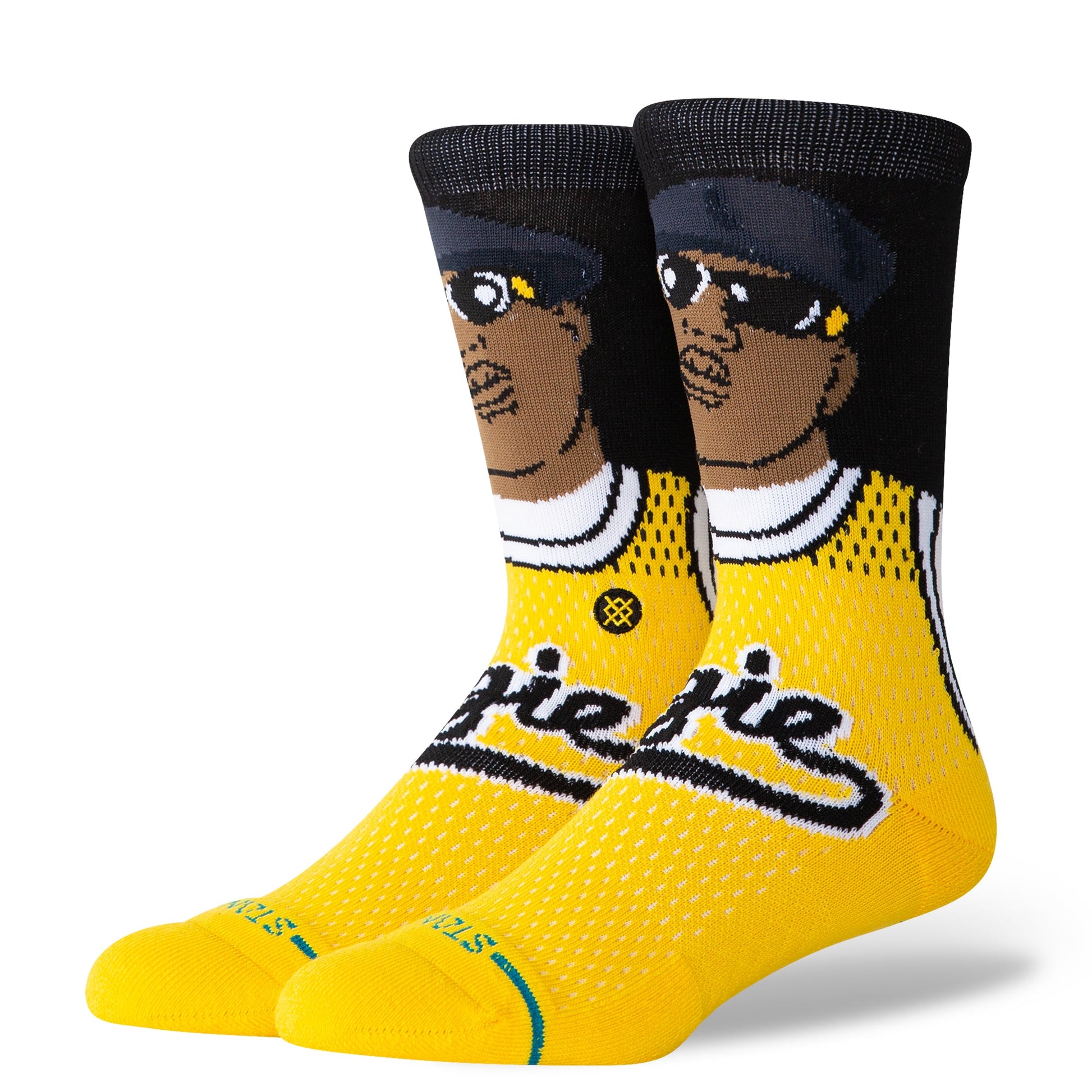 Stance Juicy Crew Sock Yellow