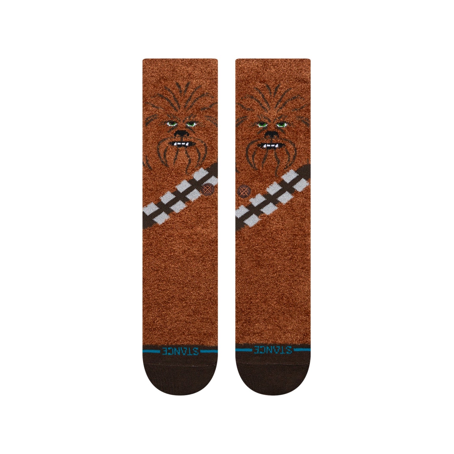 Stance Chewie Crew Sock Brown