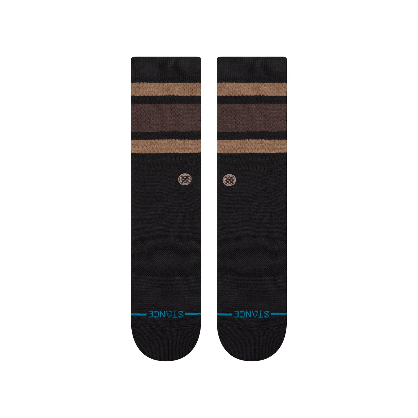 Stance Boyd Crew Sock Brown 2