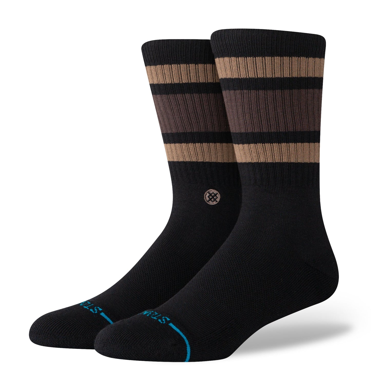 Stance Boyd Crew Sock Brown 2