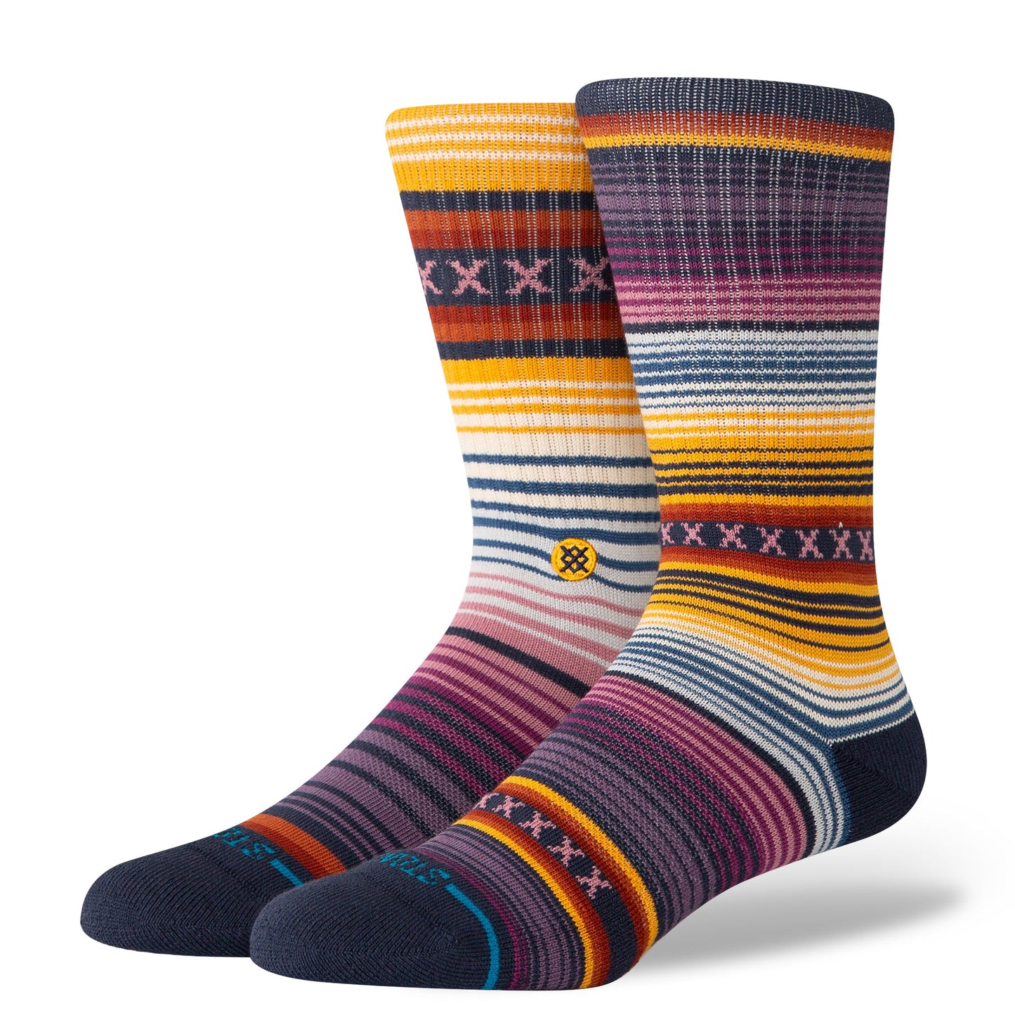 Stance Curren Crew Sock Grape