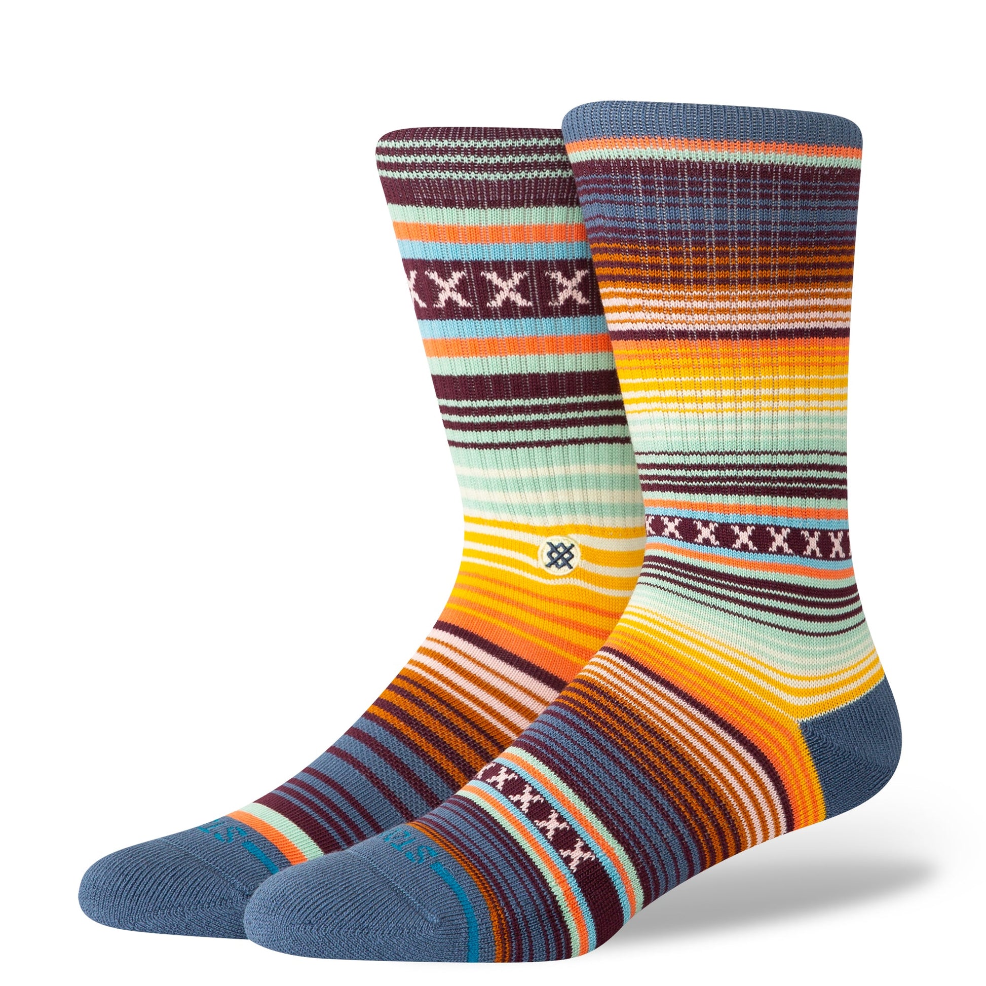 Curren St Crew Sock Sea Blue