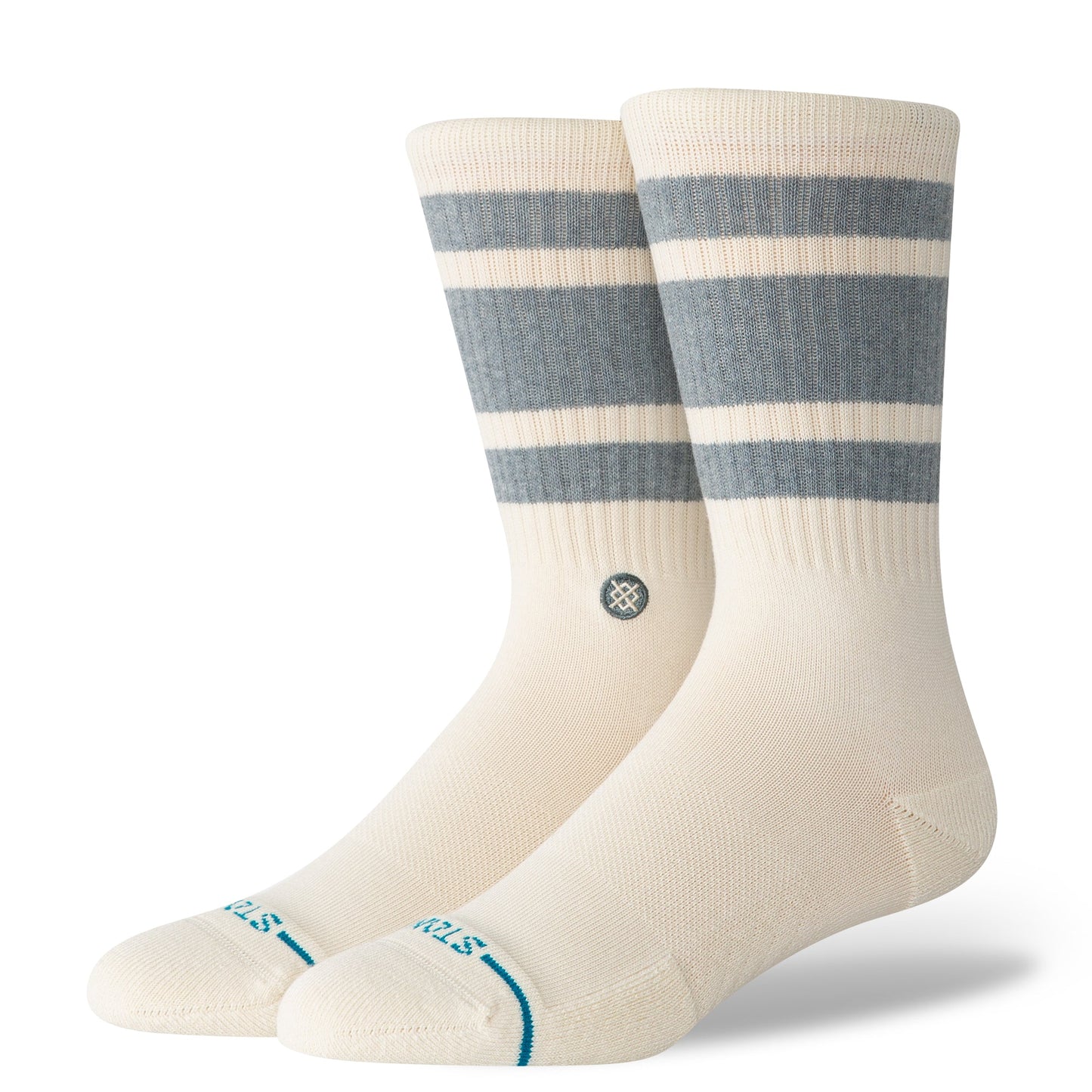 Stance Boyd Recycled Denim Crew Sock Canvas