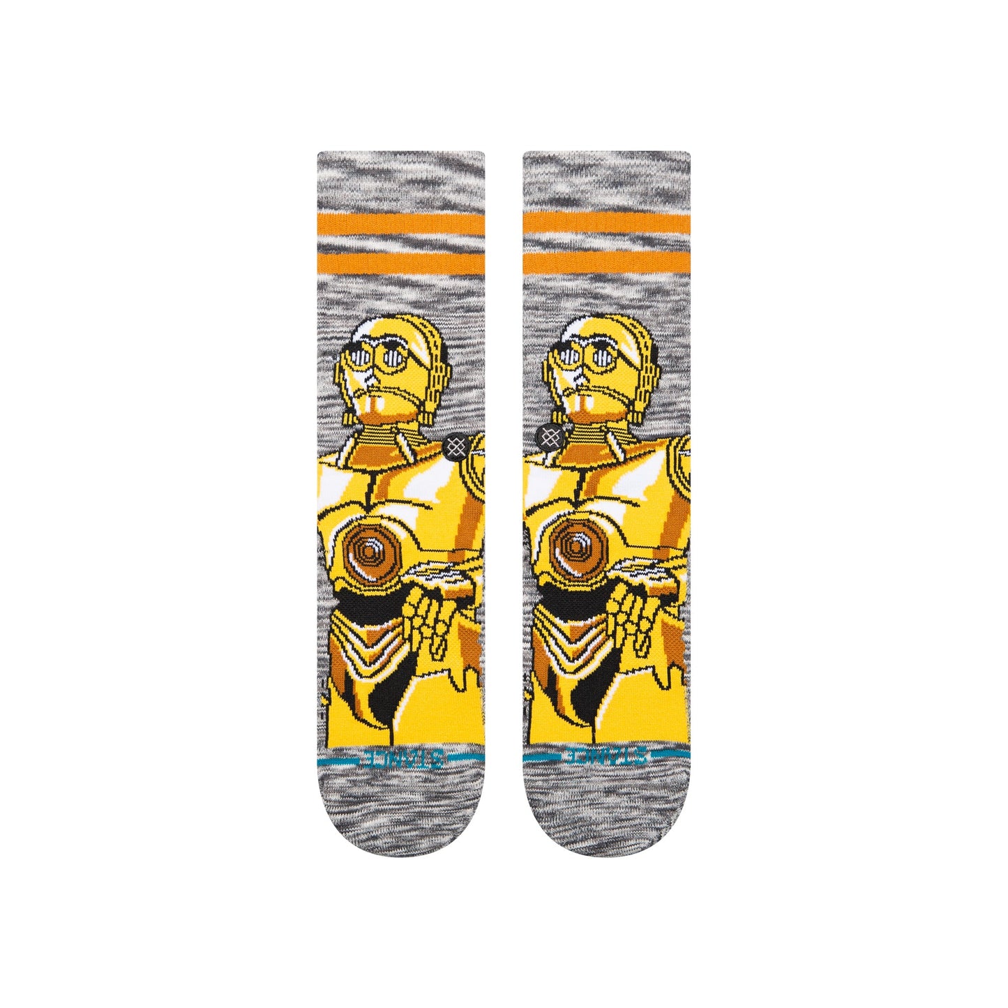 Stance C3Po Crew Sock Gold