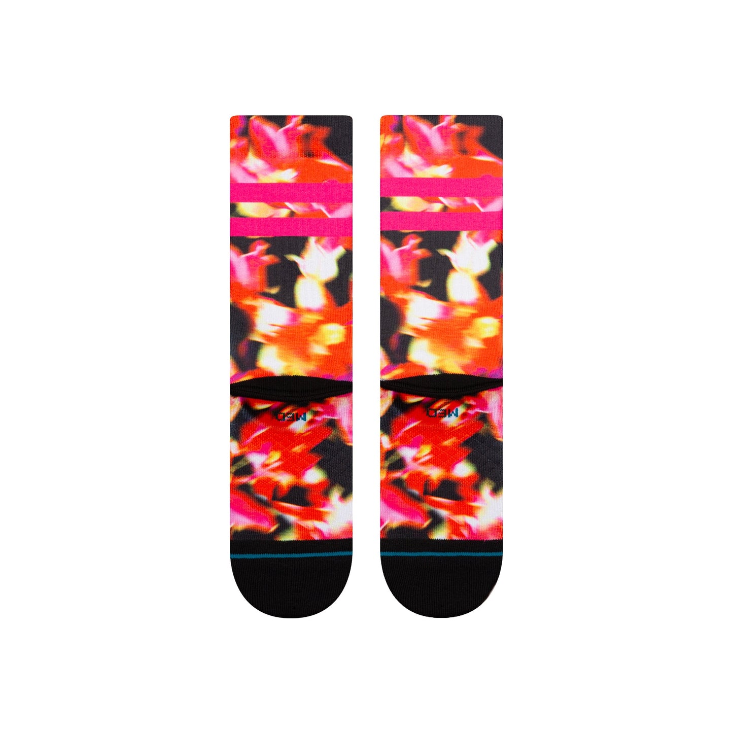 Stance Flowerful Crew Sock Black