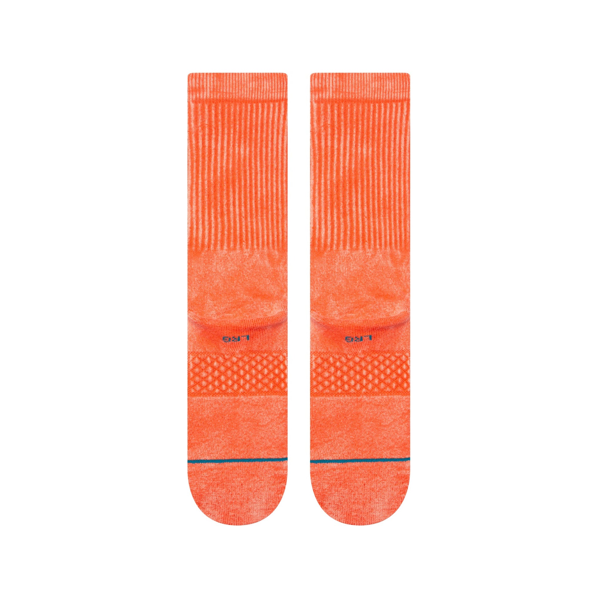 Stance Icon Dyed Crew Sock Coral