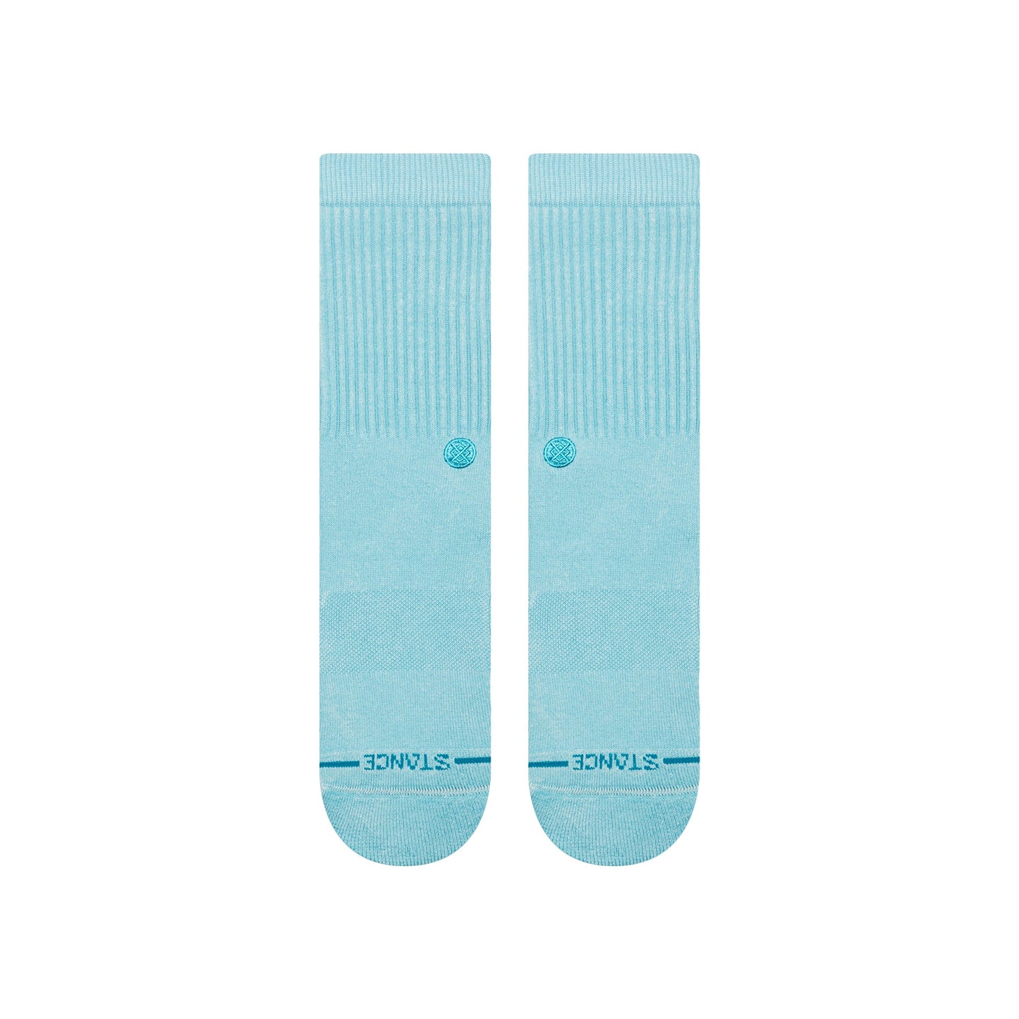 Icon Dyed Crew Sock Electric Blue