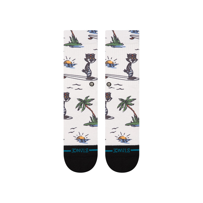 Stance Kool Kats Kids Crew Sock Canvas