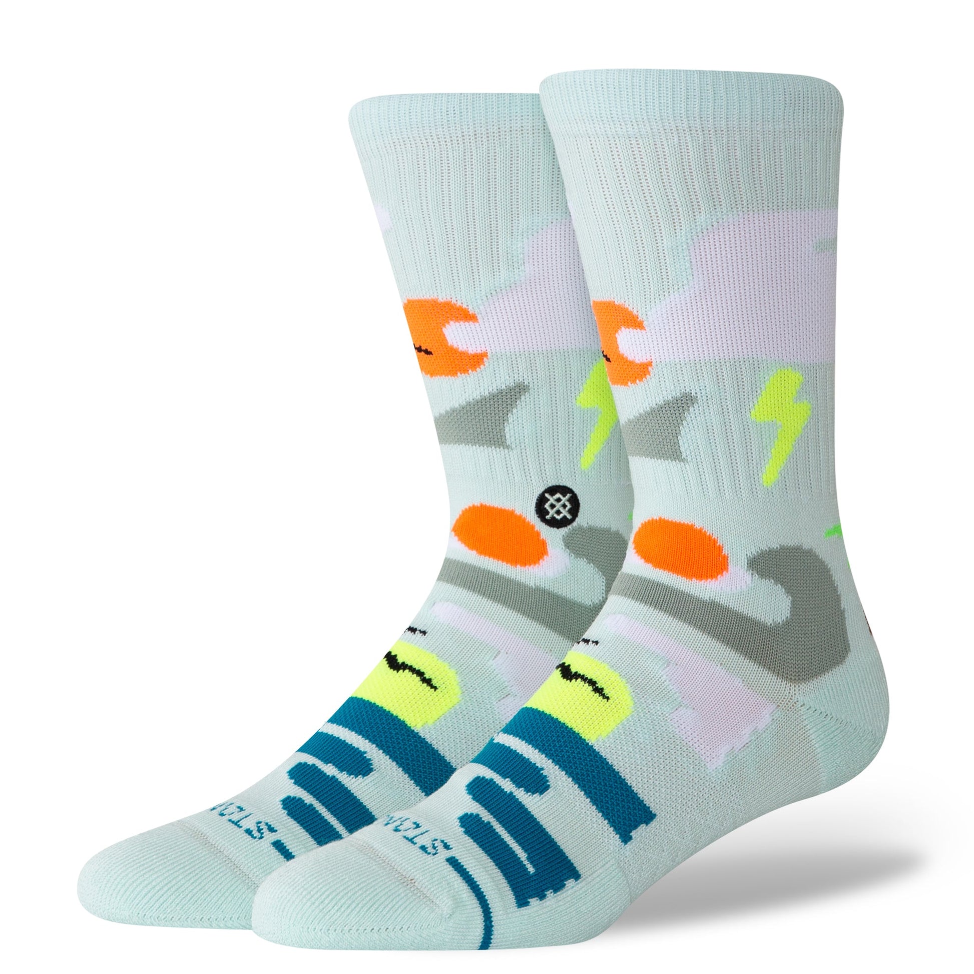 Stance Nimbus Crew Sock Aqua