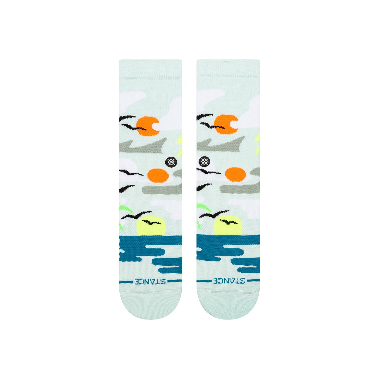 Stance Nimbus Crew Sock Aqua