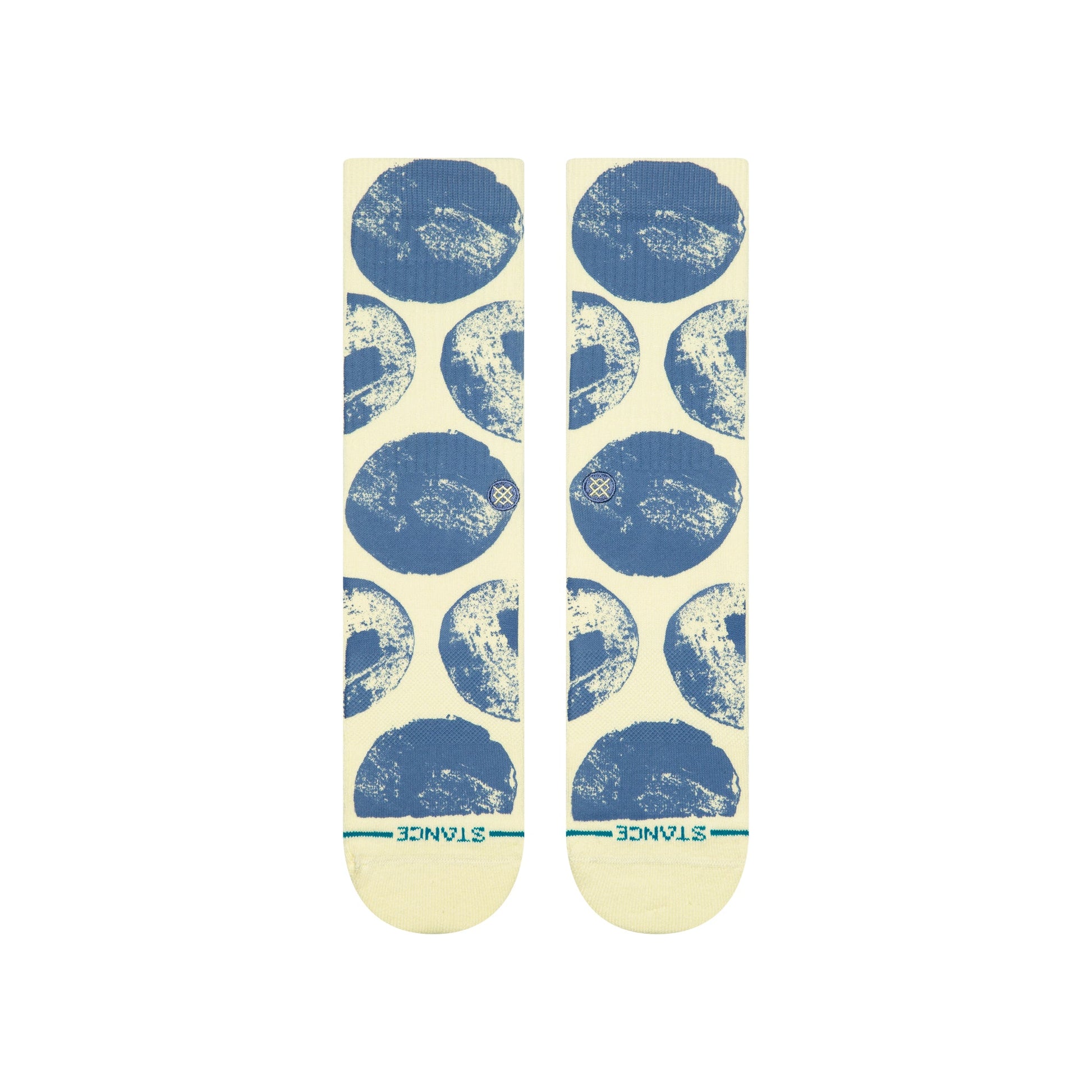Stance Pop Dot Crew Sock Butter