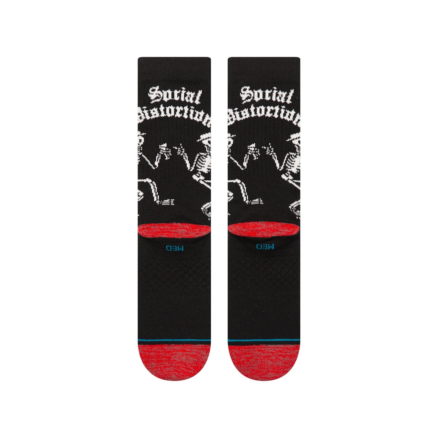 Stance Skelly Dancing Crew Sock Black