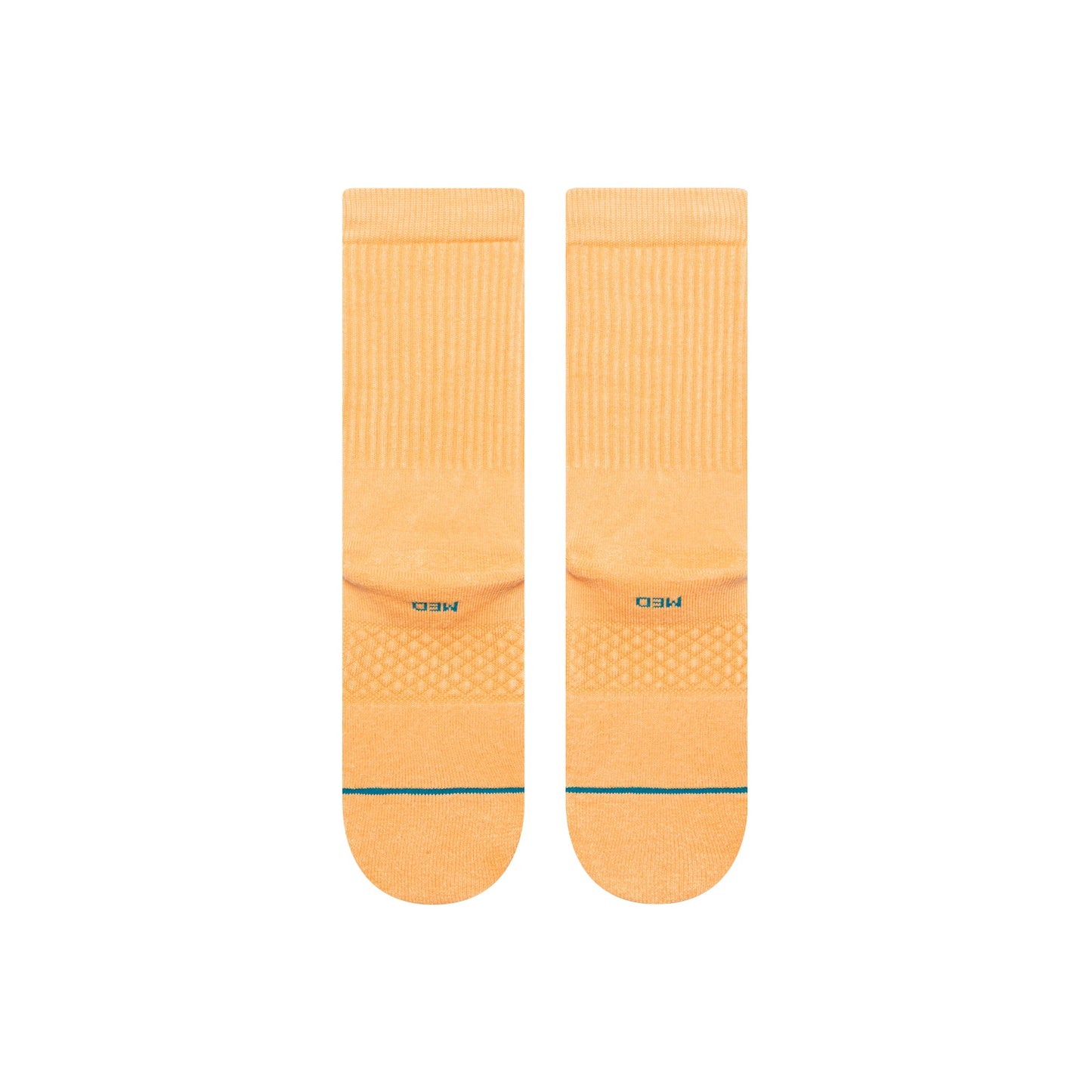 Stance Icon Washed Crew Sock Peach