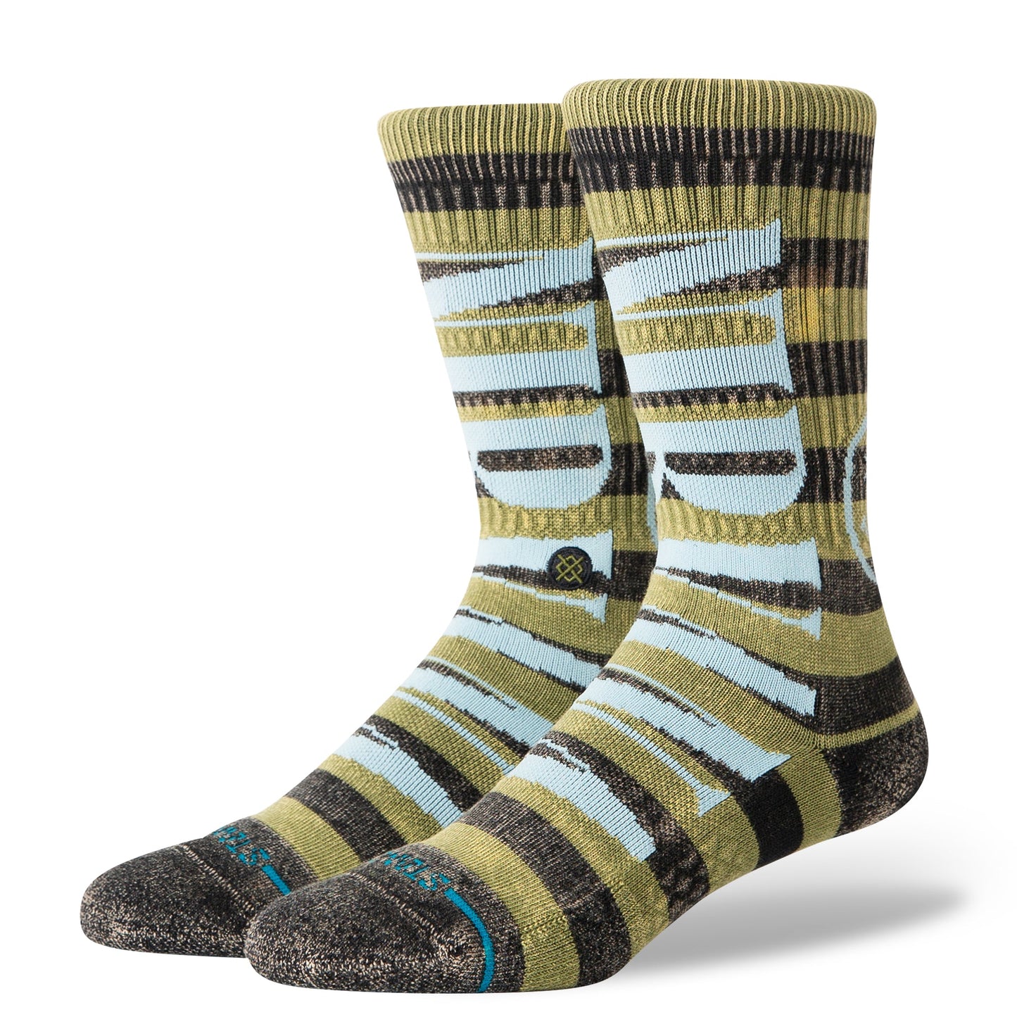 Stance Nirvana Crew Sock Green