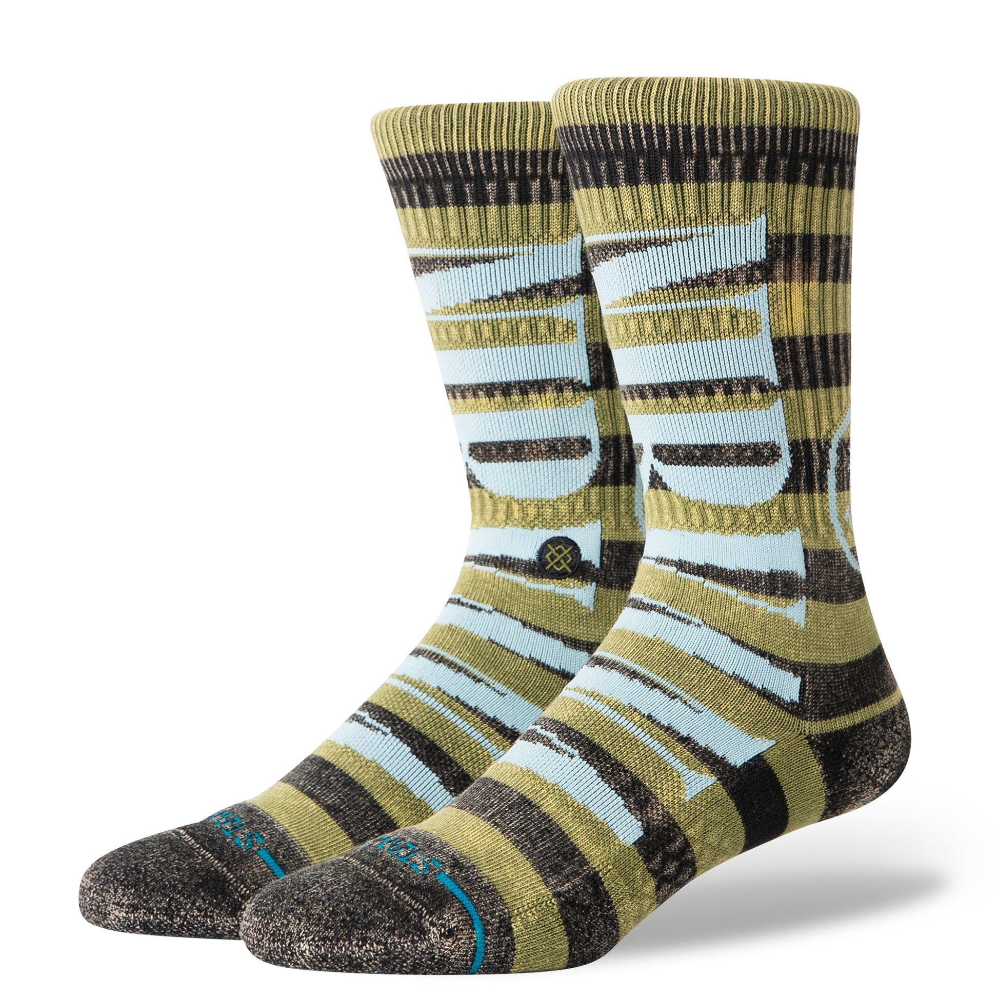 Stance Nirvana Crew Sock Green