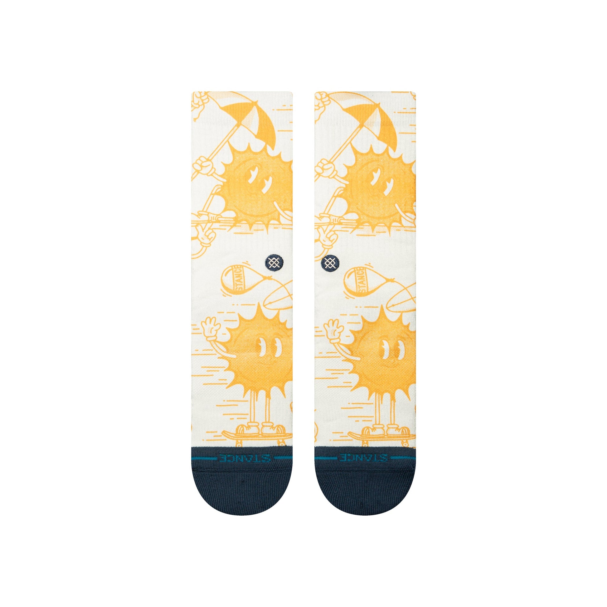 Stance Sonnys Crew Sock Yellow